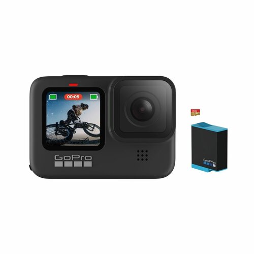 GoPro Hero 9 Black 5K, 20MP, Streaming Action Camera