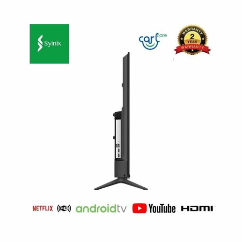Syinix 43 Inch 43S65 Smart Android Frameless Tv