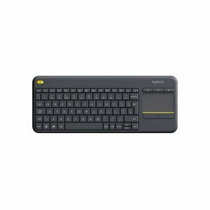 Logitech Wireless Keyboard With TouchPad K400 Plus  - Black photo
