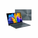 ASUS ZenBook Pro 15.6" FHD Touchscreen Laptop, AMD Ryzen 7 5800H, 16GB RAM, 512GB SSD, Windows 11 Pro, Pine Gray, UM535QE-XH71T By Asus