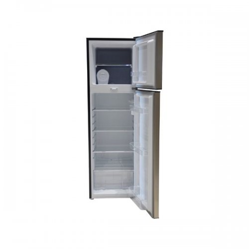 MIKA Fridge 168 Litres Direct Cool, Double Door, Silver Brush  MRDCD95SBR/MRDCD95LSL