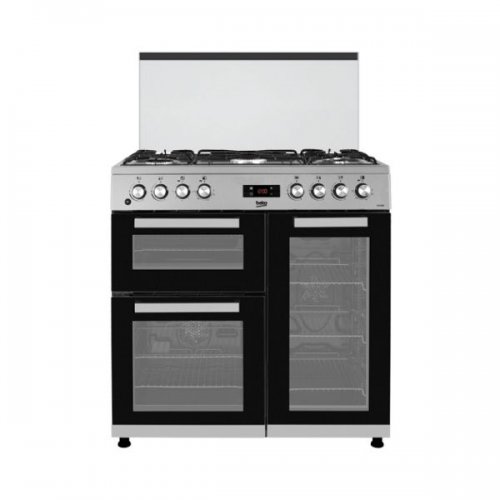 KDVF90X - BEKO COOKER 90CM DOUBLE OVEN FREESTANDING COOKER