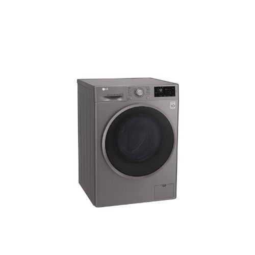 LG F4J6TMP8S Front Load Washer Dryer, 8/5 KG - Silver