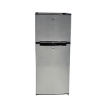 MIKA Fridge, 118L, Direct Cool, Double Door, Line Silver Dark MRDCD70LSD By Mika