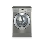 LG FH069FD2FS Commercial Washing Machine, Front Load, 10KG, Silver - Stackable By LG
