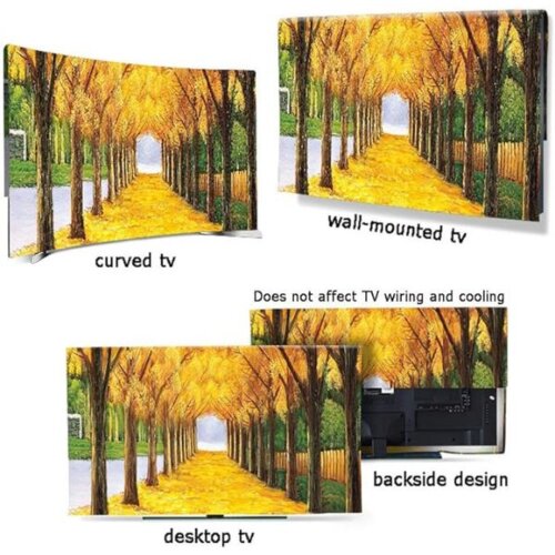 32 Inch TV Protector - Anti-Scratch, Dustproof Screen Guard For Flat And Curved Screens