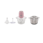 Rebune RE-2-102 Food Processor: Twin Bowls, 2.0L, 350W By Other