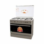 Von F9E50E2/ F9E42G2.IL.S/ VAC9F042WX 4 Gas + 2 Electric Cooker - Stainless Steel By Von