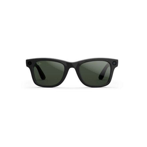Ray-Ban Meta Wayfarer Gen 2 AI Glasses Green Transitions Lens Shiny Black Smart Eyewear