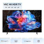 TCL V6C 4K Google Smart TV (2025) - 43 Inch To 75 Inch photo