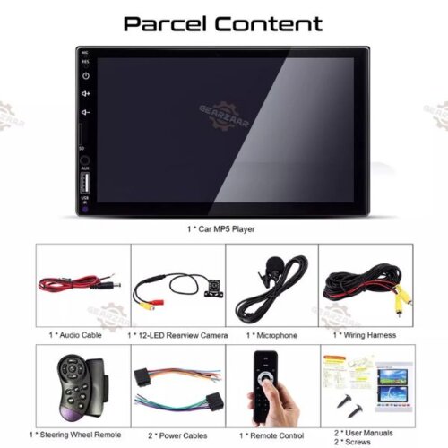 KFC-PS6996 – 6.8-Inch Touchscreen, Bluetooth, Apple CarPlay