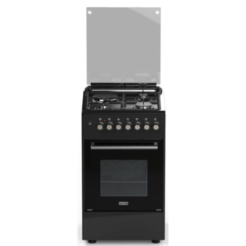 SOLSTAR 50x50cm Free Standing Oven - Black, Model SO531DKBBKBSS
