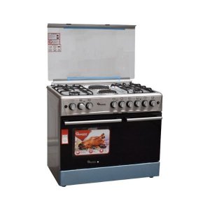 Ramtons 4G+2E 90X60 STAINLESS STEEL COOKER- RF/493 photo