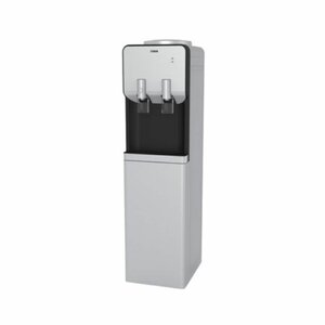 MIKA MWD2302SBL Water Dispenser, Standing , Hot & Electric Cooling, With Cabinet, Silver & Black photo