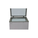 MIKA MCF95WLG Chest Freezer: 95L, White Inner, Light Grey By Mika