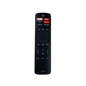Hisense Smart TV Remote Replacement – Universal Remote, Black