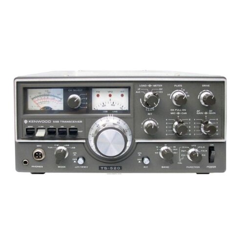 Kenwood TS-520 HF Transceiver – 100W SSB/CW Output