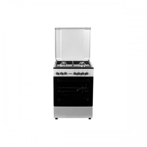 Von VAC6S040UY 4 Gas + 1 Electric Oven - Grey By Von