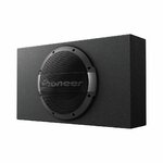 PIONEER TS-WX1010LA 10" Shallow Mount Sealed Enclosure With Built-in Amplifier By PIONEER