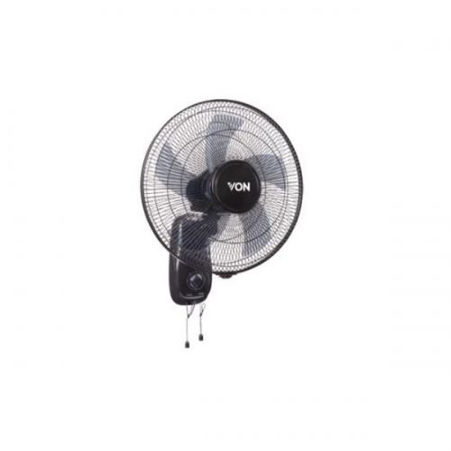Von VSNJ6610K 16" Wall Fan - Black
