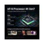 LG 77 Inch Class OLED Evo C4 4K Smart TV 2024 – α9 AI Processor, Dolby Vision, 120Hz Display – Model OLED77C4PUA By LG