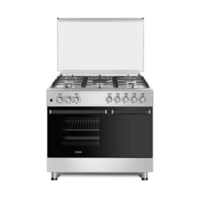 MIKA 90cm × 60cm Dual Fuel Standing Cooker 5 Gas Burners MST905G2WEG10HI photo