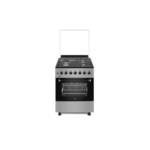 New MIKA MST6231E4SB Standing Cooker: 60cm X 60cm, 3 Gas Pool Jet Burners + 1 Rapid Hot Plate, Auto Ignition By Mika