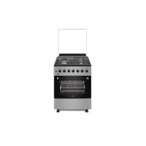 New MIKA MST6231E4SB Standing Cooker: 60cm X 60cm, 3 Gas Pool Jet Burners + 1 Rapid Hot Plate, Auto Ignition photo