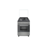 Brand New MIKA MST58U31E4DG Standing Cooker: 58cm X 58cm, 3 Gas Pool Jet Burners + 1 RAPID Hot Plate By Mika