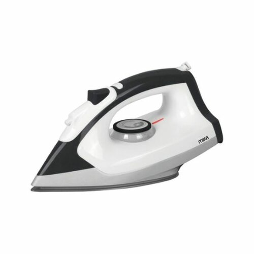 Mika Dry Iron, With Spray, Ceramic Soleplate, White & Black MIDS201C By Mika