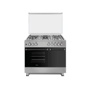 Image for MIKA Standing Cooker 90cm X 60cm Half Inox MST9041WEG6HI