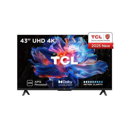 TCL 43 Inch 4K Google Smart TV With Dolby Atmos – Model 43V6D By TCL