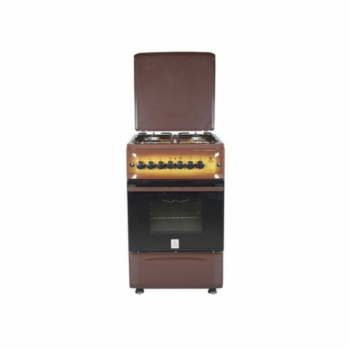 MIKA Standing Cooker, 50cm X 55cm, 4GB, Gas Oven, Light Brown TDF  MST55PIAGDB/SD By Mika