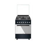 MIKA 60cm X 60cm Standing Cooker Air Fry Oven Platinum Grey MST6131WE10PB By Mika