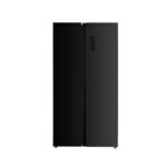 MIKA 529L Side By Side No Frost Black Glass Fridge MRNF2D529GBV By Mika
