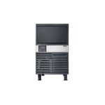 MIKA MIC1D3615X Ice Maker: 36kg Capacity, Dual Option, Stainless Steel & Black By Mika