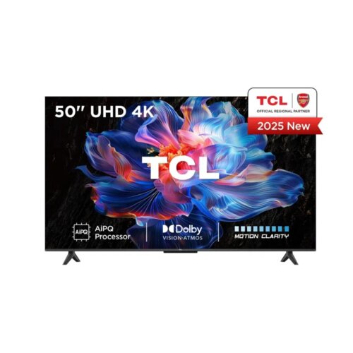 TCL 50 Inch 4K Google Smart TV With Dolby Atmos 50V6D Premium Picture And Sound For Every Home By TCL