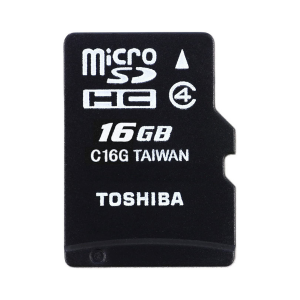 Toshiba Micro SD 16GB With Card Reader photo
