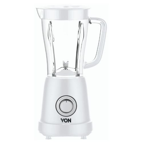 Von VSBT03BLW 1.5L Blender + Mill 500W - White