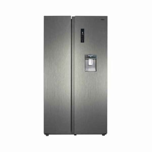 MIKA Side By Side Refrigerator, 562L, No Frost, Brush SS Look – MRNF2D562SSV photo
