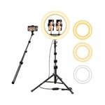 12 Inch Led Ring Light With 2.1m Tripod Stand By Generic