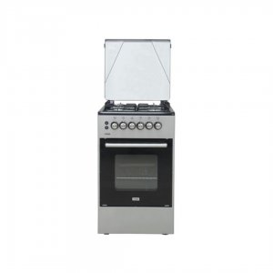 Image for MIKA Standing Cooker, 50cm X 50cm, 3 + 1, Electric Oven, Silver  MST50PU31SL (MST50PI31KG)