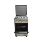 MIKA Mika Standing Cooker, 58cm X 58cm, 3 + 1, Electric Oven, Silver - MST60PI31SL/EM By Mika