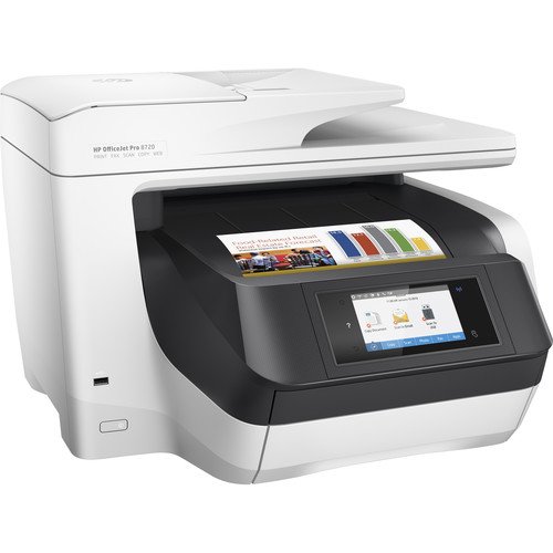 HP OfficeJet Pro 8720 All-in-One Inkjet Printer