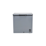 MIKA MCF197ADG Chest Freezer, 197L – Aluminium Inner, Dark Grey By Mika