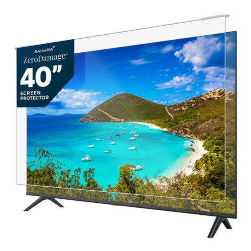 40 Inch TV Protector - Anti-Scratch, Dustproof Screen Guard For Flat And Curved Screens