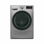 LG F0L9DYP2S Front Load Washing Machine, 15KG - Silver By LG