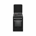 MIKA MST5060P33EBL Standing Cooker 3 Gas Burners 1 RAPID Hot Plate By Mika