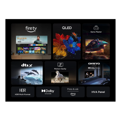 TCL 65 Inch QLED 4K Smart Google TV 65T6C