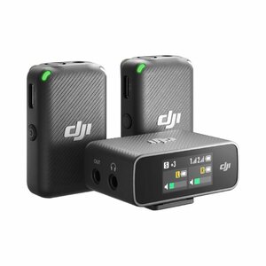 DJI Mic 2-Person Compact Digital Wireless Microphone System/Recorder For Camera & Smartphone (2.4 GHz) photo